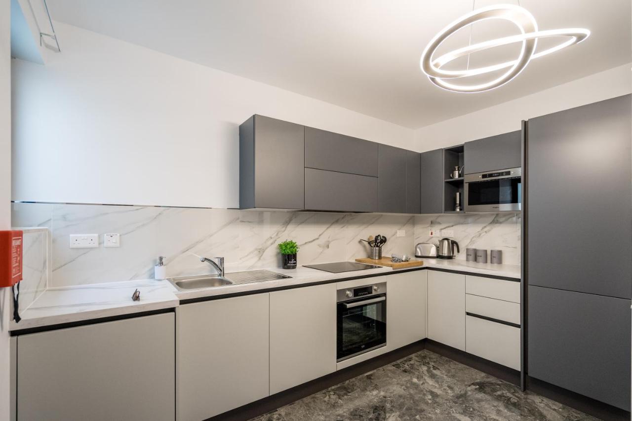 סיינט פול ביי Tulip Court Penthouse Brand New-2 Min From The Sea-Central Bugibba מראה חיצוני תמונה