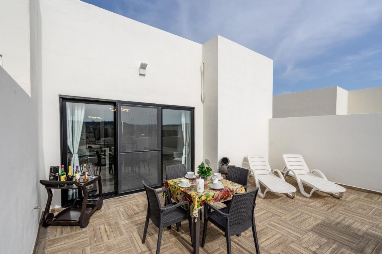 סיינט פול ביי Tulip Court Penthouse Brand New-2 Min From The Sea-Central Bugibba מראה חיצוני תמונה